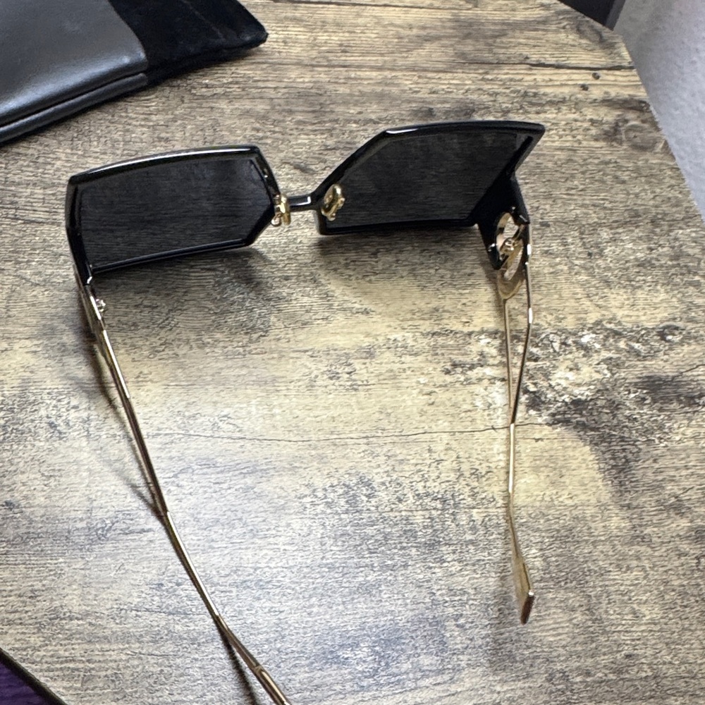 Dior Black Square Sunglasses - Picture 9 of 12